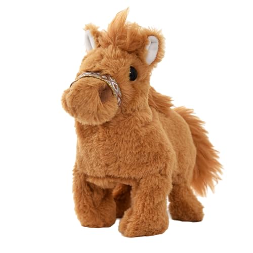 SUIOPPYUW Realistisches Roboter Pony Plüschtier | Lebensechtes Roboterpferd für Kinder | Kindertag | Pferderoboter Spielzeug für Kinder | Smart, C SUIOPPYUW Realistisches Roboter Pony Plüschtier | Lebensechtes Roboterpferd für Kinder | Kindertag | Pferderoboter Spielzeug für Kinder | Smart, C von SUIOPPYUW