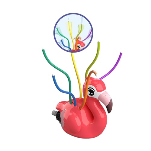 SUIOPPYUW Wassersprühspielzeug und Rasenbewässerungsspielzeug können mit einem Gartenschlauch verbunden Werden, Wassersprühspielzeug für Innenpools und Außenbadewannen, Rot, Flamingos SUIOPPYUW Wassersprühspielzeug und Rasenbewässerungsspielzeug können mit einem Gartenschlauch verbunden Werden, Wassersprühspielzeug für Innenpools und Außenbadewannen, Rot, Flamingos von SUIOPPYUW