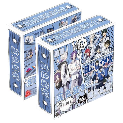 16 Bleu Locks Anime Sammlungen - Bleu Locks Poster Stand Album Tasche Karte Box - IsagiYoichi NagiSeishiro Figuren Dekorationen von SUJEBRAN