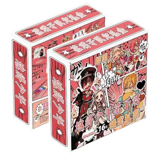 16 Hanako Kun Anime Sammlungen - Hanako Kun Poster Stand Album Tasche Karte Box - YugiAmane YashiroNene Figuren Dekorationen von SUJEBRAN