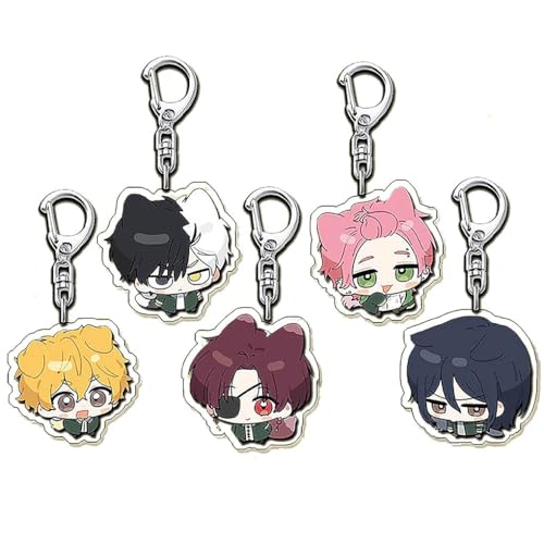5 Pack Wind Breakers Schlüsselanhänger Anime Figur Key Chain Niedliche Action Figures Tasche Car Key Accessories 5 Pack Wind Breakers Schlüsselanhänger Anime Figur Key Chain Niedliche Action Figures Tasche Car Key Accessories von SUJEBRAN