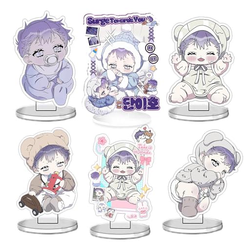 6 Surge Toward You Acryl Stand Anime Figur Acryl Ständer Kollektionen Surge Toward You Action Figures Deck 6cm von SUJEBRAN