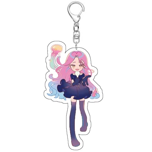 Alien Stages Figur Schlüsselanhänger Anime Key Chain Kollektionen Alien Stages Niedliche Tasche Charms (5) von SUJEBRAN