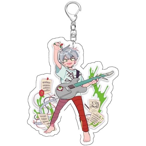 Alien Stages Figur Schlüsselanhänger Anime Key Chain Kollektionen Alien Stages Niedliche Tasche Charms (6) von SUJEBRAN