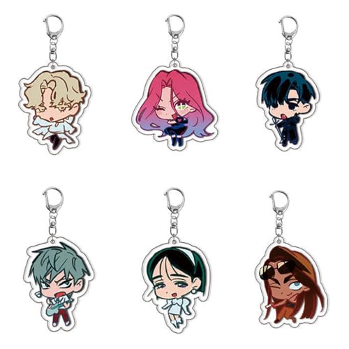 Alien Stages Figur Schlüsselanhänger Anime Key Chain Kollektionen Alien Stages Niedliche Tasche Charms 6 Set Alien Stages Figur Schlüsselanhänger Anime Key Chain Kollektionen Alien Stages Niedliche Tasche Charms 6 Set von SUJEBRAN