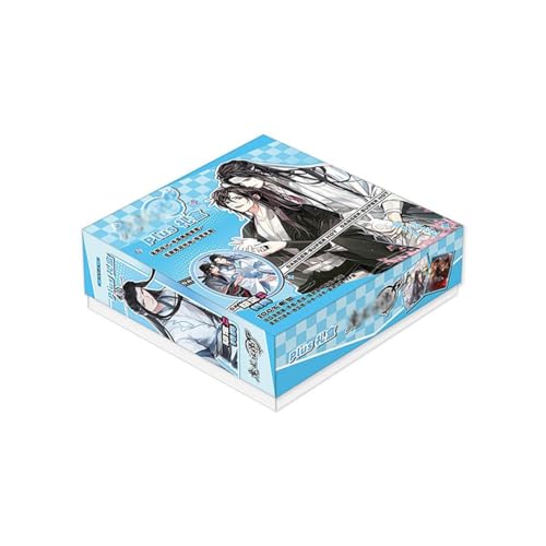 Anime Manga Merch Geschenk Box Sammlungen - Poster Stand Anhänger Tasse Karte Box - Bungo Hanako Kun Heaven Official Blessing Figuren Dekorationen Set (MDZS) von SUJEBRAN