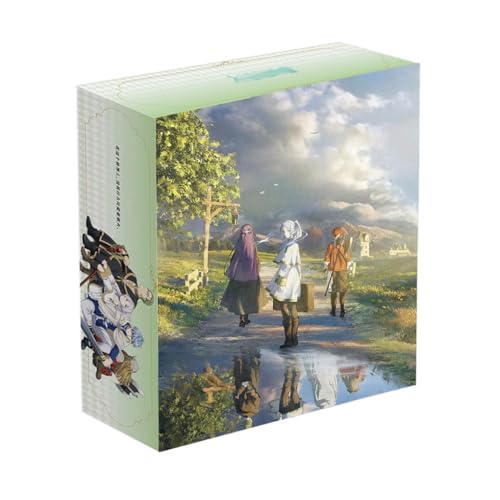 Frieren Geschenk Box Sammlungen - Anime Figure Poster Stand Anhänger Tasse Karte Box - Frieren Figuren Dekorationen Set von SUJEBRAN
