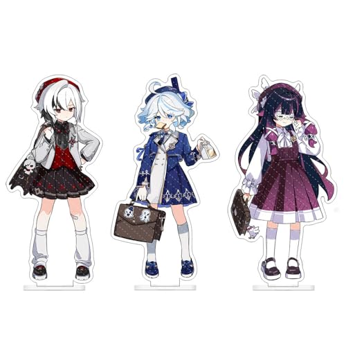 Gen Shin Figur Acrylic Stand Gen Shin Furina Action Figur Arlecchino Zubehör Dekoration Anime Acrylständer Sammlung 3 Set Gen Shin Figur Acrylic Stand Gen Shin Furina Action Figur Arlecchino Zubehör Dekoration Anime Acrylständer Sammlung 3 Set von SUJEBRAN