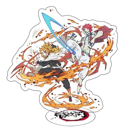 Ghost Slayers Acryl Stand Anime Figur Acryl Ständer Kollektionen Ghost Killing Action Figures Deck 15cm (Mehrfarbig-2) von SUJEBRAN