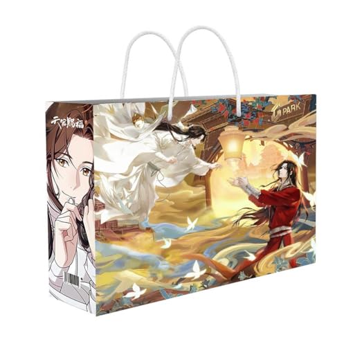 Heaven Official's Blessings Geschenk Bag Sammlungen - Anime Figure Poster Stand Karte Aufkleber Pin Tasche - TianGuanCiFu Figuren Dekorationen Set von SUJEBRAN