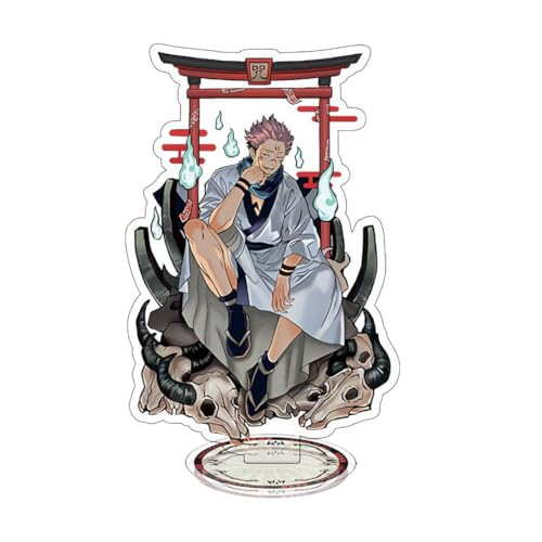 JJKS Acryl Stand Anime Figur Acryl Ständer Kollektionen JJKS Action Figures Deck 15cm (Mehrfarbig-2) von SUJEBRAN