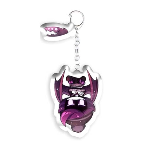 Murders UziDrone Schlüsselanhänger Uzi Cyn N V J Action Figures Key Chain Kollektionen Murders UziDoorman Figur Cosplay Merch (2) von SUJEBRAN