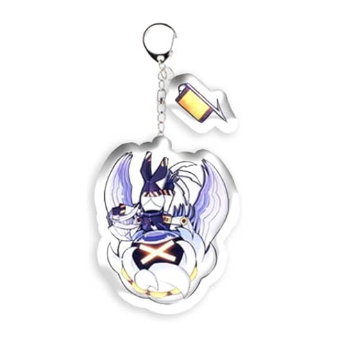 Murders UziDrone Schlüsselanhänger Uzi Cyn N V J Action Figures Key Chain Kollektionen Murders UziDoorman Figur Cosplay Merch (4) von SUJEBRAN