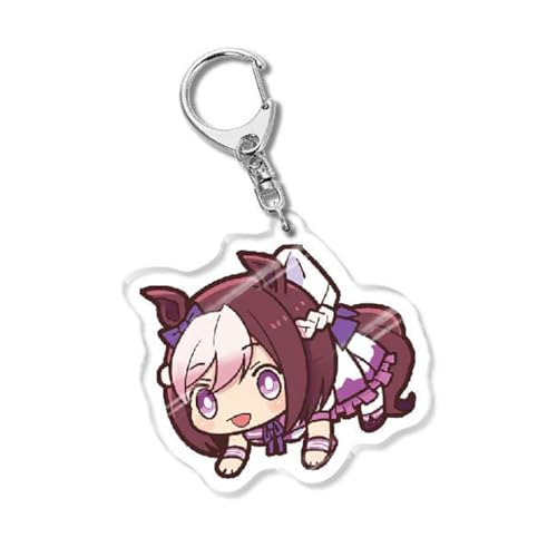 Pretty Derbs Figure Schlüsselanhänger Anime Action Figur Key Chain Niedliche Car Key Charms for Fans (4) von SUJEBRAN