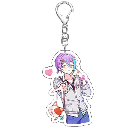 Project RuiSekai Schlüsselanhänger Anime Action Figures Cosplay Key Chain Kollektionen Tasche Charms for Fans (1) von SUJEBRAN