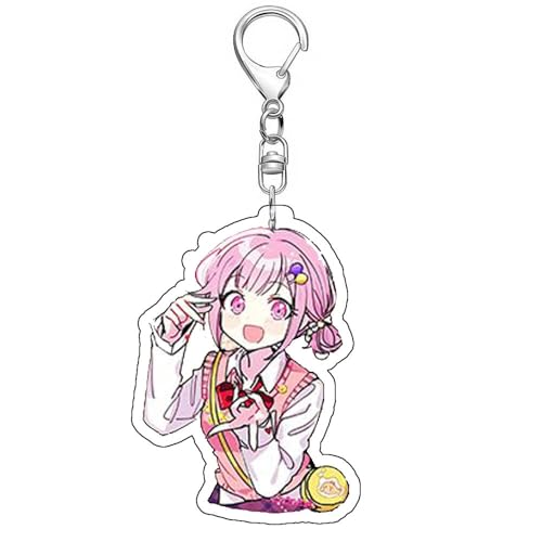 Project RuiSekai Schlüsselanhänger Anime Action Figures Cosplay Key Chain Kollektionen Tasche Charms for Fans (4) von SUJEBRAN