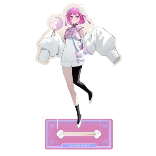 Project SekaiRui Acryl Stand Spiel Figur Acryl Ständer Kollektionen Niedliche Desktop Dekoration 15CM (White-D) von SUJEBRAN