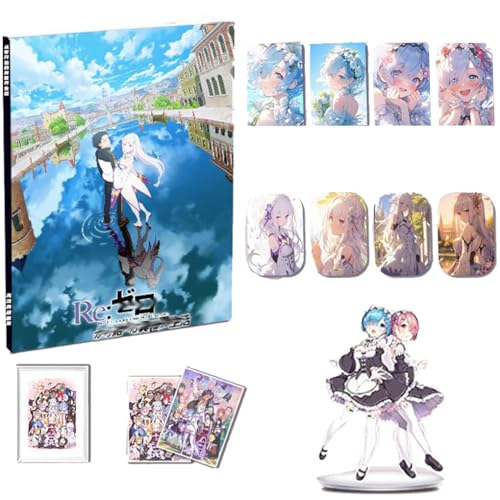 ReZeros Sammlungen - Anime Poster Acrylic Stand Artbook Karte Aufkleber Box - ReZeros Rem Figuren Dekorationen von SUJEBRAN