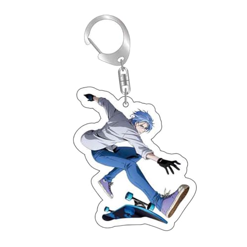 SK8 The Infinitys Action Figures Schlüsselanhänger Anime Figur Keychain SK8 Tasche Car Key Charms Accessories (2) von SUJEBRAN