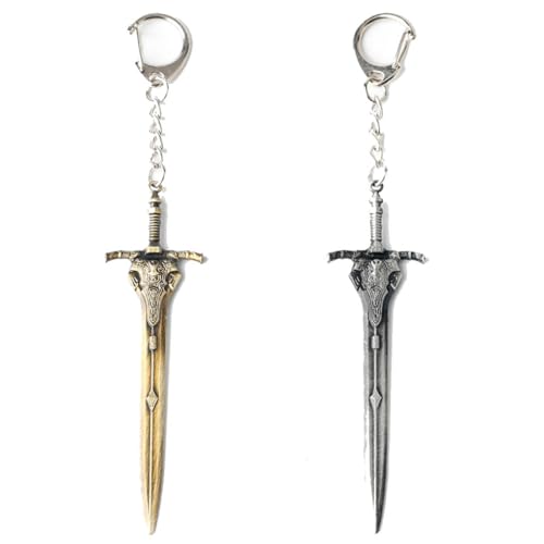 SUJEBRAN 2 Darksoul Greatsword of Artorias Schlüsselanhänger Spiel Figur Cosplay Keychain Metall Tasche Car Key Accessories SUJEBRAN 2 Darksoul Greatsword of Artorias Schlüsselanhänger Spiel Figur Cosplay Keychain Metall Tasche Car Key Accessories von SUJEBRAN