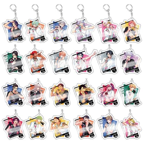 SUJEBRAN 24 Paradox Liver Figure Schlüsselanhänger Spiel Figur Cosplay Keychain Cool Tasche Car Key Accessories von SUJEBRAN