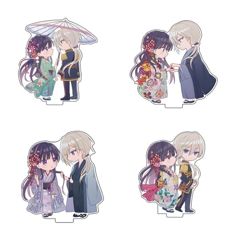 SUJEBRAN 4 Set Happy Marriage Acryl Stand Anime Figur Acryl Ständer Kollektionen Meine Ganz Besondere Hochzeit Deco 6cm von SUJEBRAN