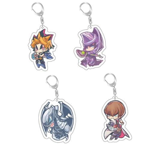 SUJEBRAN 4 YugiMuto Figures Schlüsselanhänger Anime Figuren YugiMuto Cosplay Keychain Tasche Car Key Charms SUJEBRAN 4 YugiMuto Figures Schlüsselanhänger Anime Figuren YugiMuto Cosplay Keychain Tasche Car Key Charms von SUJEBRAN