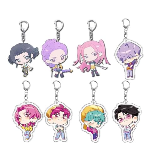 SUJEBRAN 8 GhostsHunter Schlüsselanhänger Anime GhostsHunter Figuren Niedlich Keychain Kollektionen Tasche Charms SUJEBRAN 8 GhostsHunter Schlüsselanhänger Anime GhostsHunter Figuren Niedlich Keychain Kollektionen Tasche Charms von SUJEBRAN