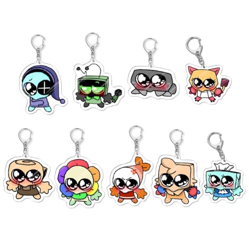 SUJEBRAN 9 Dandys Figuren Schlüsselanhänger Game Figure Keychain Kollektionen Dandys Mode Tasche Accessories SUJEBRAN 9 Dandys Figuren Schlüsselanhänger Game Figure Keychain Kollektionen Dandys Mode Tasche Accessories von SUJEBRAN