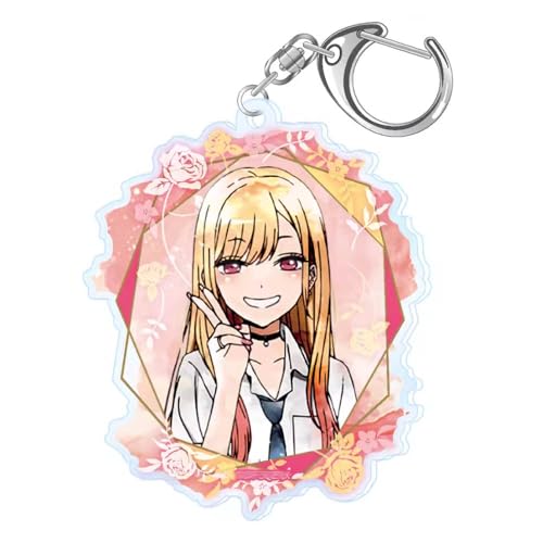 SUJEBRAN Anime My Dressd Up Darling Schlüsselanhänger Manga Figur KitagawaMarin Key Chain Tasche Accessories Deko (1) von SUJEBRAN