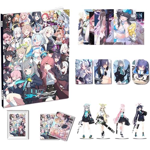 Blue Archives Sammlungen - Anime Poster Acrylic Stand Artbook Karte Aufkleber Box - Blue Archives Figuren Dekorationen von SUJEBRAN