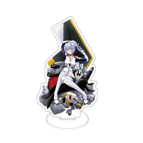 SUJEBRAN Evangelion Acryl Figur Stand Evangelion Figur Asuka Zubehör Dekoration Anime Acrylständer Sammlung (A) von SUJEBRAN