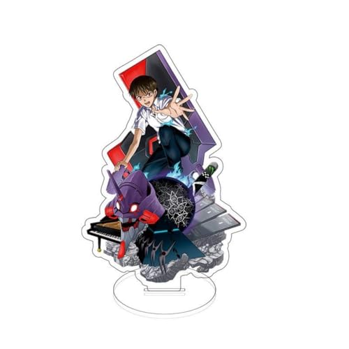 SUJEBRAN Evangelion Acryl Figur Stand Evangelion Figur Asuka Zubehör Dekoration Anime Acrylständer Sammlung (C) von SUJEBRAN