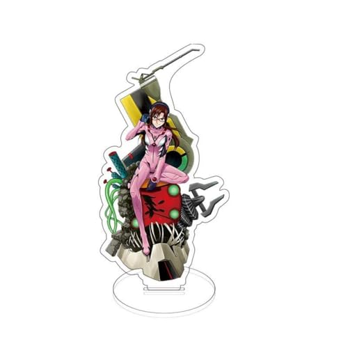 SUJEBRAN Evangelion Acryl Figur Stand Evangelion Figur Asuka Zubehör Dekoration Anime Acrylständer Sammlung (E) von SUJEBRAN