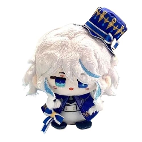 SUJEBRAN Gen Shin Furina Plüschtier Chibi Figur Furina Plush Puppets 10cm Für Fans Kids Hut Abnehmbare Puppe SUJEBRAN Gen Shin Furina Plüschtier Chibi Figur Furina Plush Puppets 10cm Für Fans Kids Hut Abnehmbare Puppe von SUJEBRAN