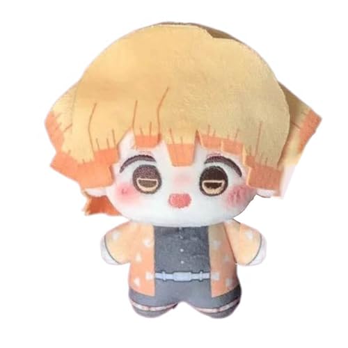SUJEBRAN Ghost Slayers Plüschtier Chibi Figur Mitsuri Obanai Zenitsu Muichirou Plush Puppets 12cm Für Fans Kids (Mehrfarbig-2) von SUJEBRAN