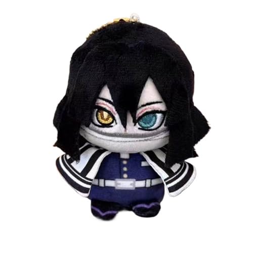 SUJEBRAN Ghost Slayers Plüschtier Chibi Figur Mitsuri Obanai Zenitsu Muichirou Plush Puppets 12cm Für Fans Kids (Mehrfarbig-5) von SUJEBRAN