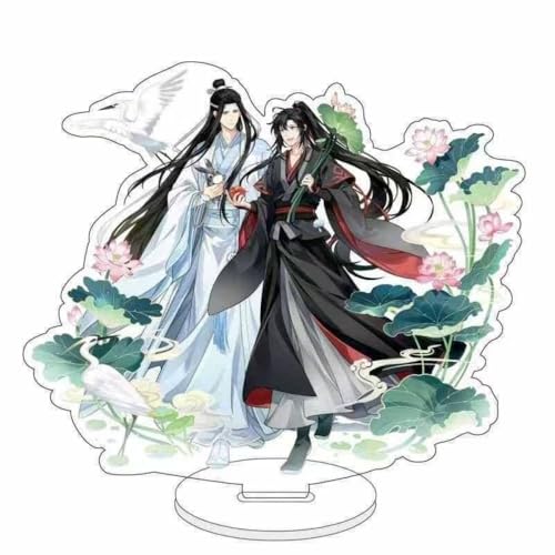SUJEBRAN Grandmaster Demonic Cultivation Acrylic Stand Modaozushi Figur Wwuxian Lanwangji Zubehör Dekoration Anime Acrylständer Sammlung (C) von SUJEBRAN