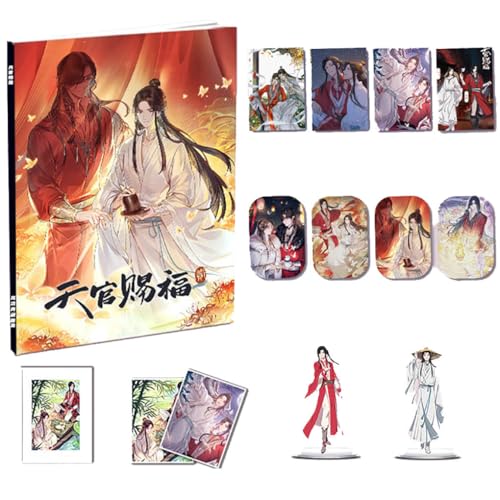 Heaven Official Blessing Manga Artbook Sammlungen - Xielian Huacheng Figur Poster Acrylic Stand Karte Aufkleber Box - Tianguancifu Figuren Dekorationen von SUJEBRAN