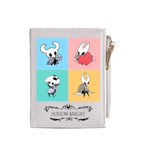 Hollow Knights Geldbörse PU Leder Kartenhalter Multicard Münz Geldbörse Game Hollow Knights Poster Brieftasche Portemonnaie (3) von SUJEBRAN