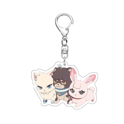 SUJEBRAN LinkClicks Figures Schlüsselanhänger Anime Keychain Collektionen LinkClicks Tasche Car Key Charms (1) von SUJEBRAN