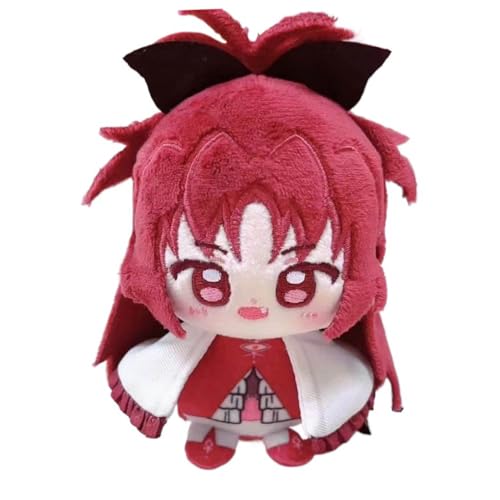 SUJEBRAN Madoka Magica Plüschtier Chibi Figur KanameMadoka Madoka Magica Plush Puppets 10cm Für Fans Kids (red) von SUJEBRAN