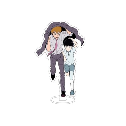 SUJEBRAN Mofu Psycho 100 Acryl Stand Evangelion Figur Mob Reigen Zubehör Dekoration Anime Acrylständer Sammlung (D) von SUJEBRAN