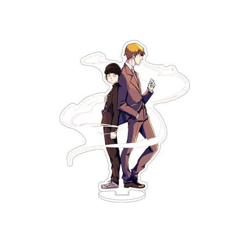 SUJEBRAN Mofu Psycho 100 Acryl Stand Evangelion Figur Mob Reigen Zubehör Dekoration Anime Acrylständer Sammlung (E) von SUJEBRAN