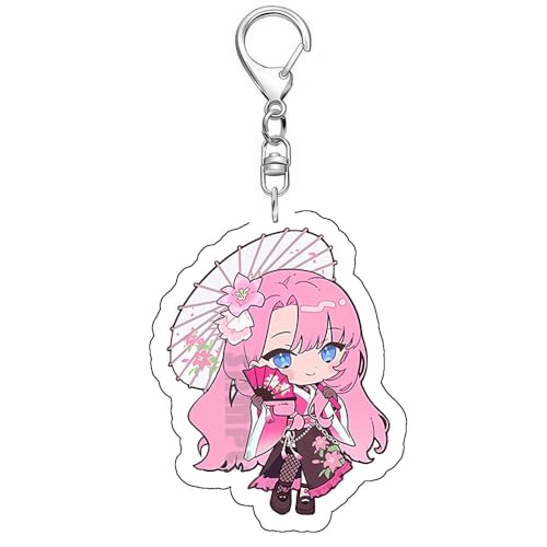 SUJEBRAN Projekt Sekairui Figures Schlüsselanhänger Luka HatsunMiku Cosplay Keychain Niedliche Figur Accessoires (4) von SUJEBRAN