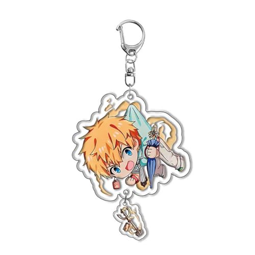 SUJEBRAN Toilet Bounds Hanako-kun Schlüsselanhänger Anime Figur Key Chain Kollektionen Niedliche Tasche Charms (3) von SUJEBRAN