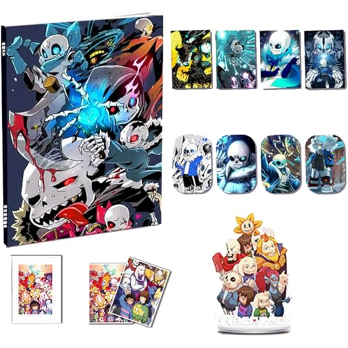 Under Tales Sammlungen - Anime Poster Acrylic Stand Artbook Karte Aufkleber Box - Under Tales Sans Figuren Dekorationen Under Tales Sammlungen - Anime Poster Acrylic Stand Artbook Karte Aufkleber Box - Under Tales Sans Figuren Dekorationen von SUJEBRAN
