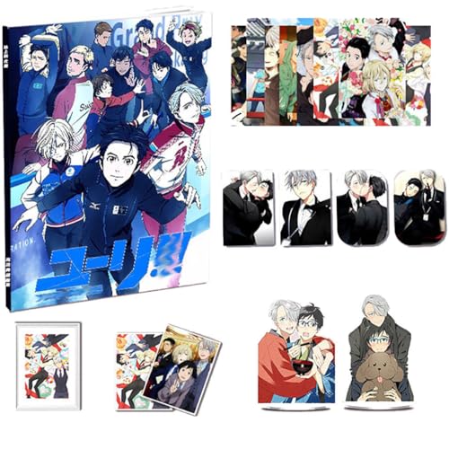 YuriKatsuki Sammlungen - Anime Poster Acrylic Stand Artbook Karte Aufkleber Box - VictorNikiforov Figuren Dekorationen von SUJEBRAN