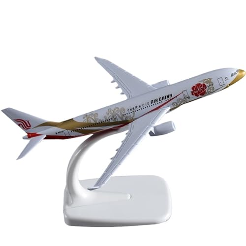 SUKHII Für Airbus A330 Simulation Flugzeugmodell 16 cm Metall Schreibtisch Dekoration Miniatur Display Display Ornamente Herren Sammlung von Souvenirs von SUKHII