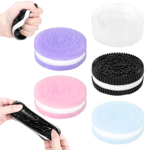SULOLI 5 Stück Oreo Keks-Stressabbau-Spielzeug, Taba Squishy für Oreo, Kneifen von Keksen, Simulationsspielzeug, Fufu, Squishy, Stressabbau-Spielzeug SULOLI 5 Stück Oreo Keks-Stressabbau-Spielzeug, Taba Squishy für Oreo, Kneifen von Keksen, Simulationsspielzeug, Fufu, Squishy, Stressabbau-Spielzeug von SULOLI
